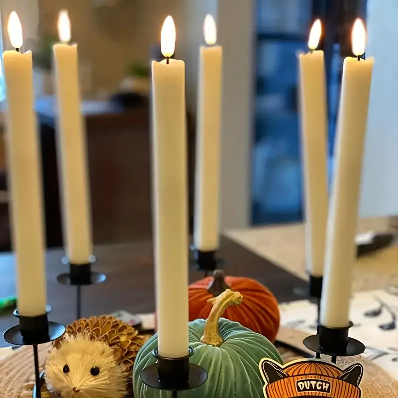 Flameless Electronic Candles - 12pack